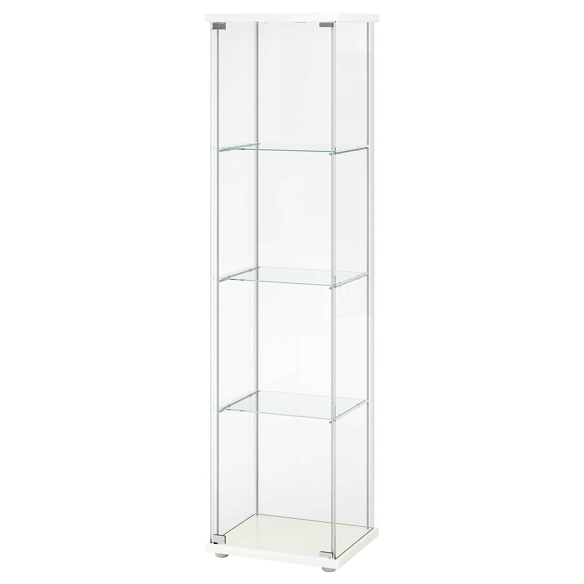 Detolf Glass Door Cabinet White Conner Furniture House