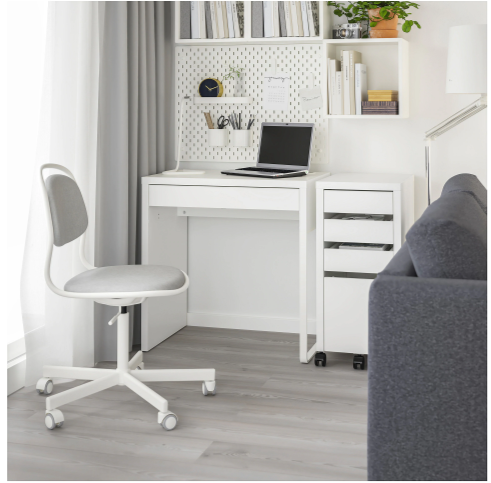 Micke Personal Desk White Conner Furniture House