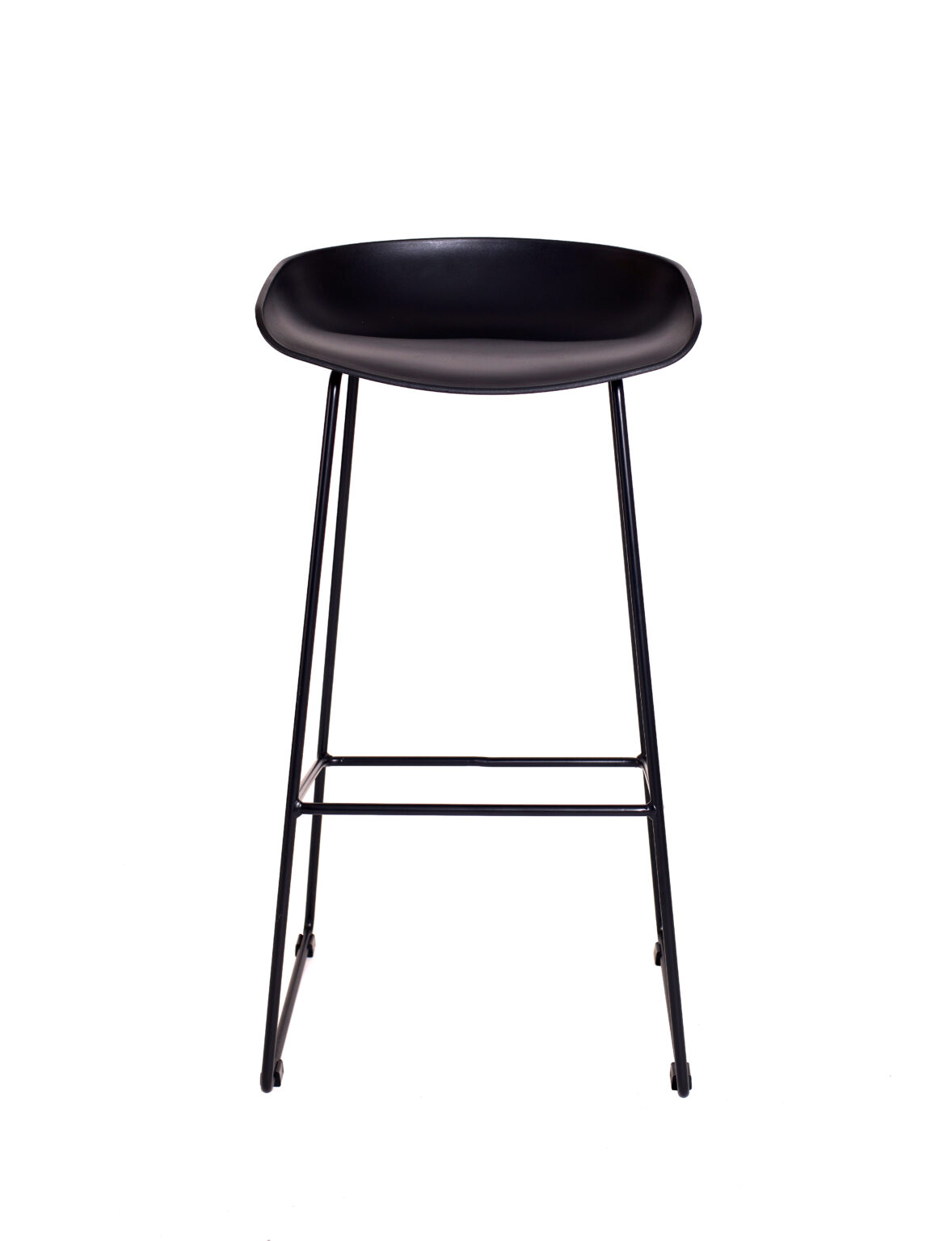 HAILEY Bar Stool 73cm Metal Finish Metal Legs (Black) Conner Furniture House